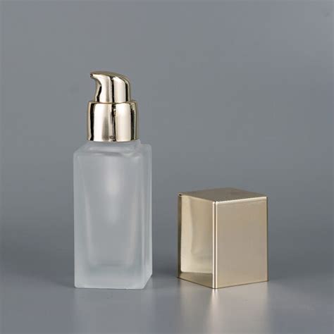 Square Matt Frosted Bb Cream Bottle R Gb P Ruispack