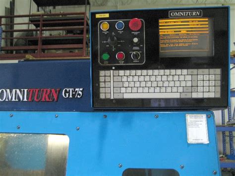 Cnc Turning Centers Omniturn Gt 75 Cnc Lathe Omniturn G3 Series