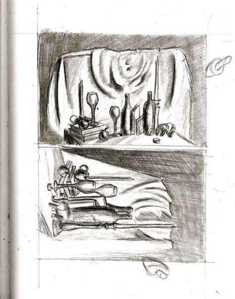 Still Life Thumbnails Sketches 1 By Bonniewild On Deviantart