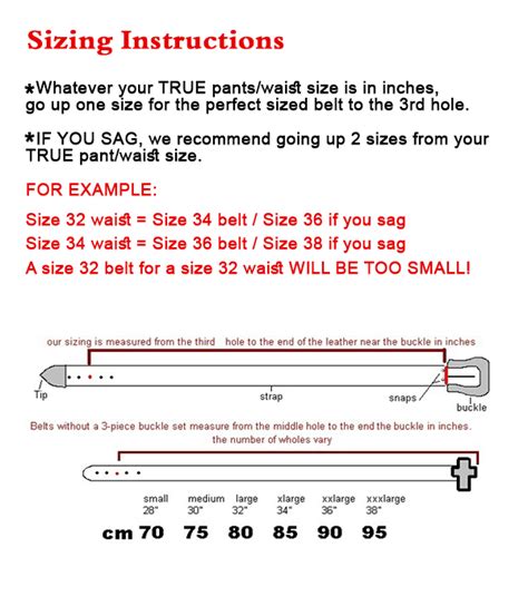 The Ultimate BB Simon Belt Size Chart Guide – SizeChartly