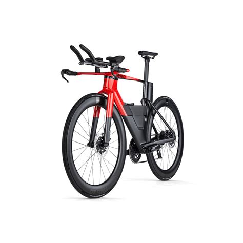 BMC Speedmachine 01 Two Triatlono Dviratis Red Carbon Red