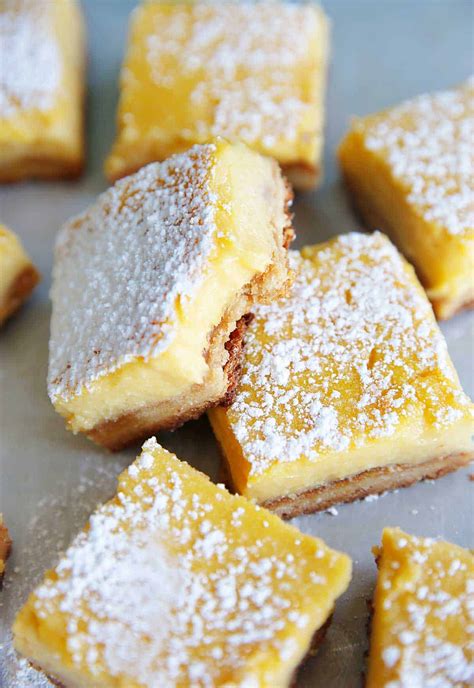 Gluten Free Lemon Bars Lexis Clean Kitchen