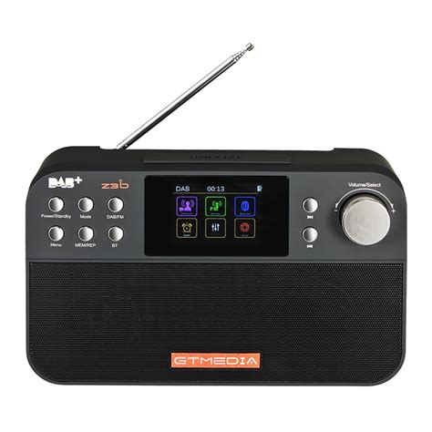 GTmedia Z3B Radio DAB portátil Radio FM Radio digital Bocina Bluetooth