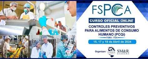 Curso Oficial FSPCA Ecuador Online En Vivo Controles Preventivos