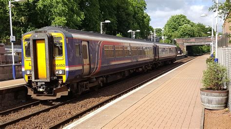 Abellio Scotrail Class 156 156450 At Maryhill Station Plat Flickr