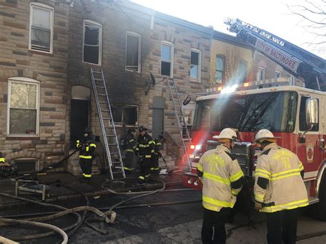 REPORT Multiple Firefighters Injured In South Baltimore Fire WBFF