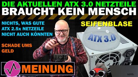 Komplett Berfl Ssig Warum Man Aktuelle Atx Und Pcie Netzteile