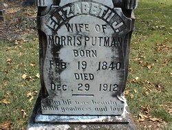 Elizabeth Jane Padgett Putman Homenaje De Find A Grave