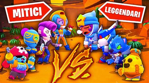 Leggendari Contro Mitici Sfida Definitiva Brawl Stars Ita Youtube