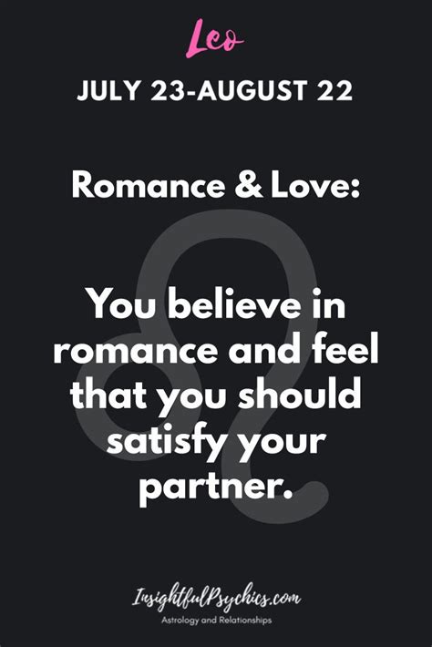 Leo Zodiac Relationships Romance And Love You Believe In Real Romance