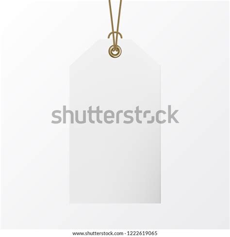 Blank Labels Template Price Tags Realistic Stock Vector (Royalty Free ...