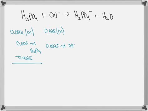 SOLVED Titrate A Weak Diprotic Acid With A Strong Base Find PH At 0