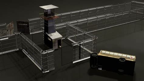 Walking Dead Prison Set 3D model | CGTrader