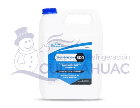 198 ACEITE TEXAS 300 1 GAL Equipos de Refrigeración Cuitláhuac SA de CV