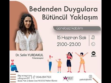 Psikoloji Balat Eğitimleri Bedenden Duygulara Bütüncül Yaklaşım