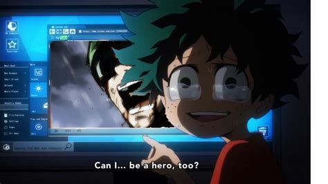 You don't need superpower to be a hero. | My Hero Academia | Know Your Meme