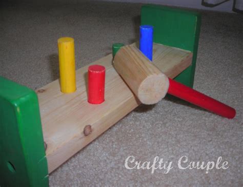 crafty couple: Wooden Hammer Toy