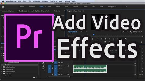 How To Add Video Effects In Premiere Pro Cc 2020 Youtube