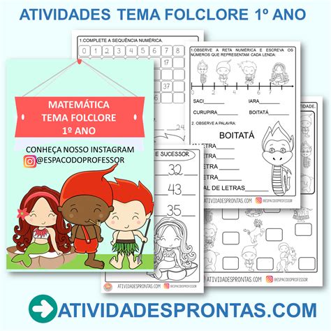Atividades Folclore 1 Ano Matematica
