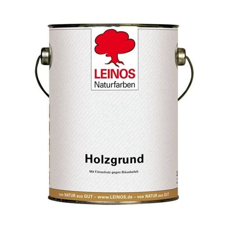 Leinos Holzlasur F R Au En Nordisch Rot L Dose