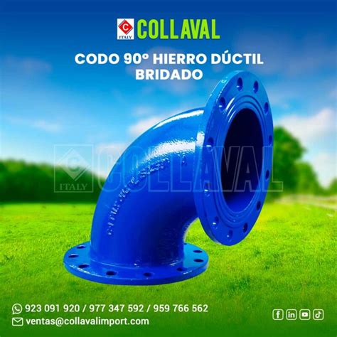 Codo Hierro D Ctil Bridado Collaval Import