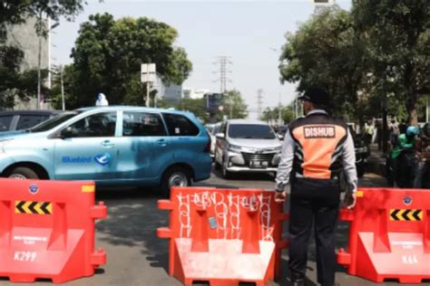 Ada Parade Hut Ke Tni Dishub Dki Jakarta Terapkan Rekayasa Lalu