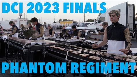 Phantom Regiment Dci Finals Front Ensemble Youtube