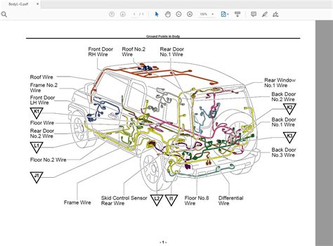 Toyota T FJ CRUISER EM24COU 2014 Wiring Diagrams Auto Repair Manual