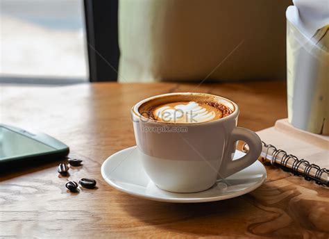 Coffee Cup With Latte Art Picture And HD Photos | Free Download On Lovepik