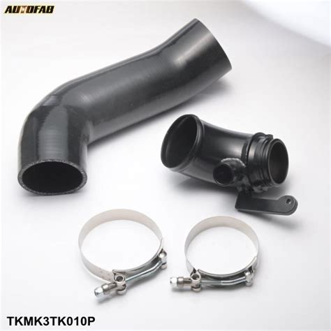 EPMAN Silicone Intake Pipe Air Hose Aluminum Turbo Inlet Elbow For VW