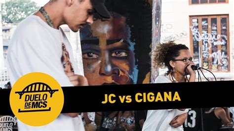 JC vs Cigana 1ª Fase Tradicional Duelo de MCs 12 08 18 YouTube