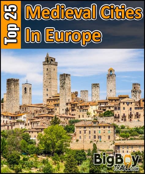 Top 25 Medieval Cities In Europe: Best Preserved Towns To Visit