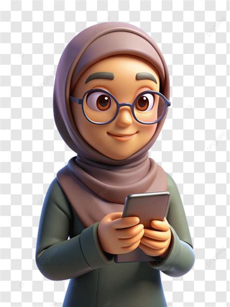 Garota Hijab Design D De Smartphone Png Len O De Cabe A