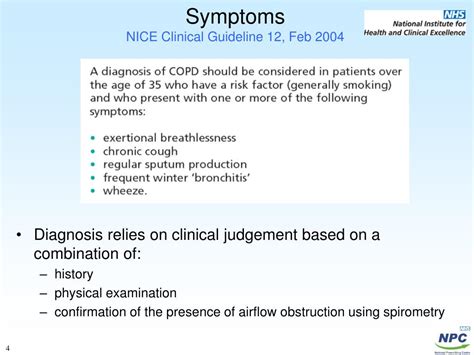 Ppt Chronic Obstructive Pulmonary Disease Powerpoint Presentation Free Download Id 4653006