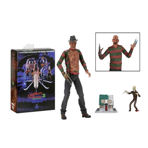 NECA Freddy Krueger Action Figure Model Toys Creative Present Figurine Toy Decorative Desktop Doll