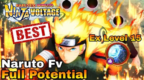 Naruto Fv Rekit Full Potential Ex Level 15 Showcase Best Main