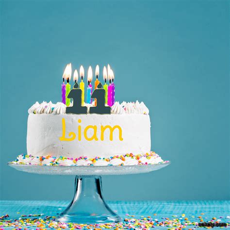 🎂 Happy Birthday Liam Cakes 🍰 Instant Free Download