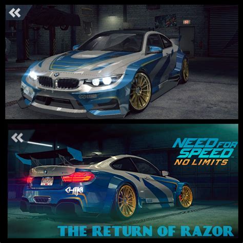 How Do You Find The Razor M Of Nfs No Limits I Really Like It R