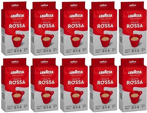 Kawa Mielona Lavazza Qualita Rossa 10x250g Sklep Coffee Mat Pl