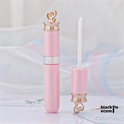 Pink Bkt Empty Lip Glaze Rose Gold Lip Gloss Container Tubes With