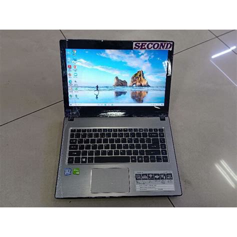 Jual Laptop ACER ASPIRE E14 E5 476G Core I3 7020u Ram 8GB SSD 128GB VGA