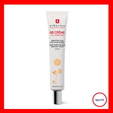 Erborian Bb Cream Nude Ml Ml Au Ginseng Face Cream In Korean Skin Therapy Shopee