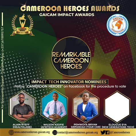Cameroon Heroes Impact Award | Yaoundé