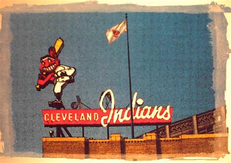 Chief Wahoo Cleveland Indians Baseball, Municipal Stadium, Memorabilia