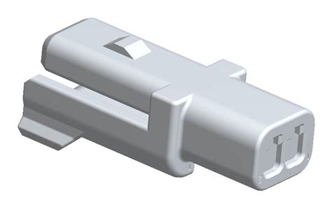 Molex Way Nylon Crimp Terminal Housing Natural Rs