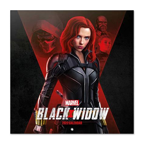 Buy Official Black Widow 2022 Wall 2022 12 X 12 Square Wall 2022