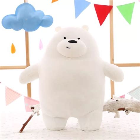 Jual Boneka We Bare Bears Boneka Grizzly Bare Bears Miniso Berdiri Lucu