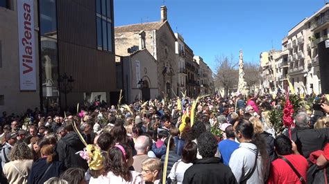 Vilafranca Ha Celebrat El Diumenge De Rams Amb Molta Participaci De