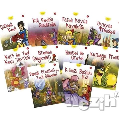 Dünya Masalları 1 Set 10 Kitap Nezih