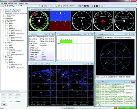 Simulationstests von GNSS Empfängern